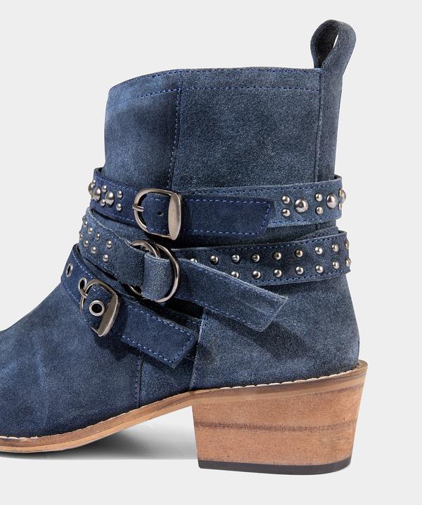 Image du produit Joe Browns Side Zip Suede Studded Ankle Boots (38)