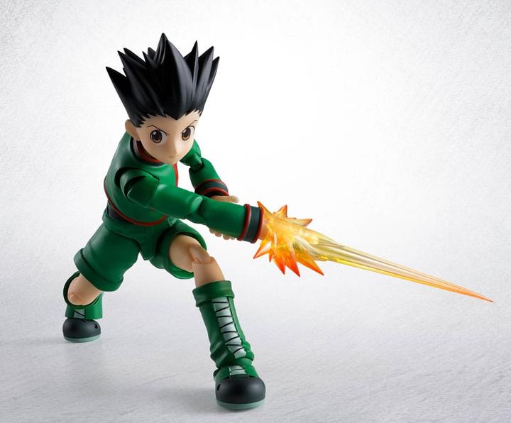 Actual product image Bandai Hunter x Hunter S.H.Figuarts action figure Gon 14 cm