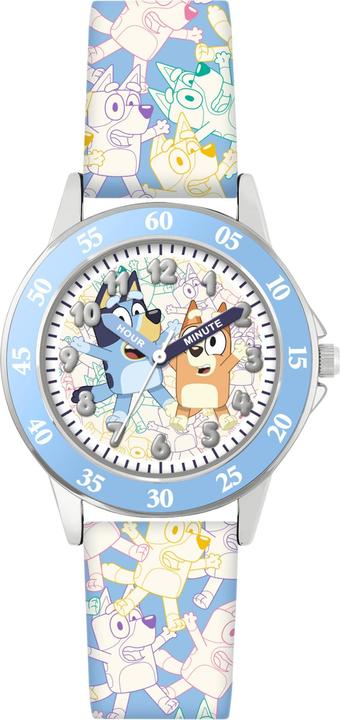 Disney Bluey BLY9004 Kinderuhr (Analoguhr)