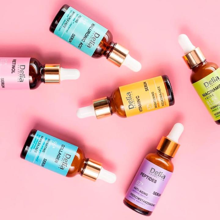 Productafbeelding Delia Cosmetics NIACINAMIDE 10%+ZINC Dag & Nacht Normaliserend Serum (30 ml)