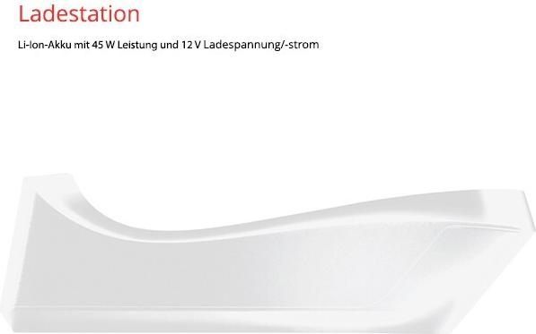 Produktbild ESGE Magic Wand Cordless PRO 95300 balta