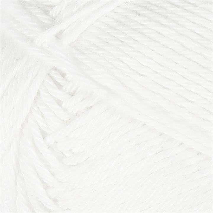 Actual product image Creativ Company Katoengaren, Wit, 50gr, 170m (170 m)