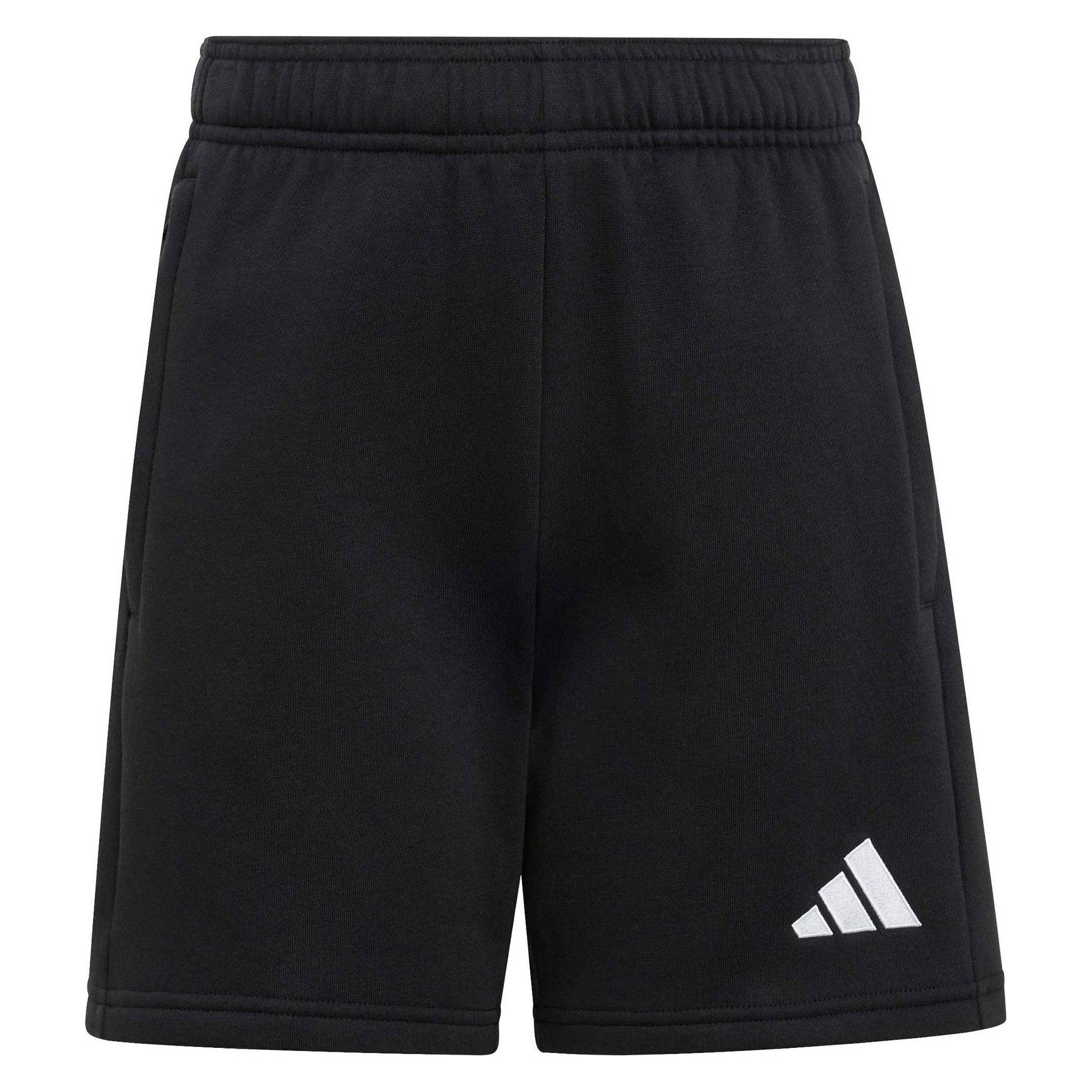 Adidas, Meisjes, Sportbroek, Ent26 Sw Sho Y - Black/white (176), Wit, Zwart