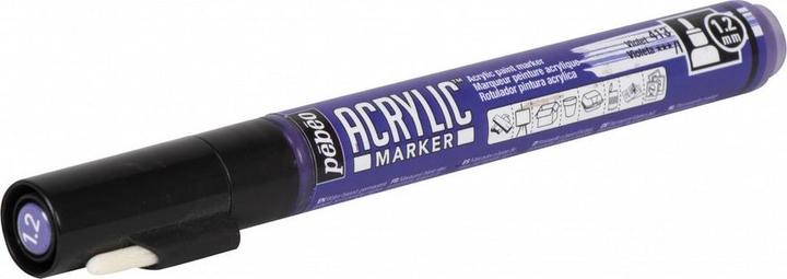 Produktbild Pebeo Acrylic Marker Dünn Rundspitze 1,2mm (Violett, 1.20 mm)