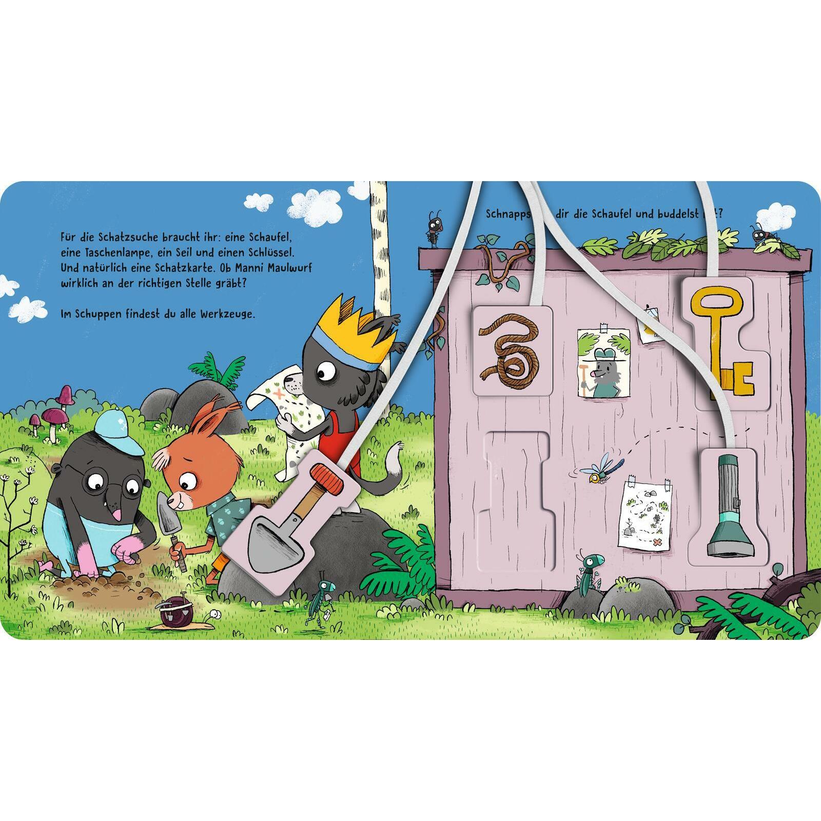 Thumbnail - Willi Wölfchen: Wir finden einen Schatz!, Kinderbücher von Julia Klee, Nikolai Renger