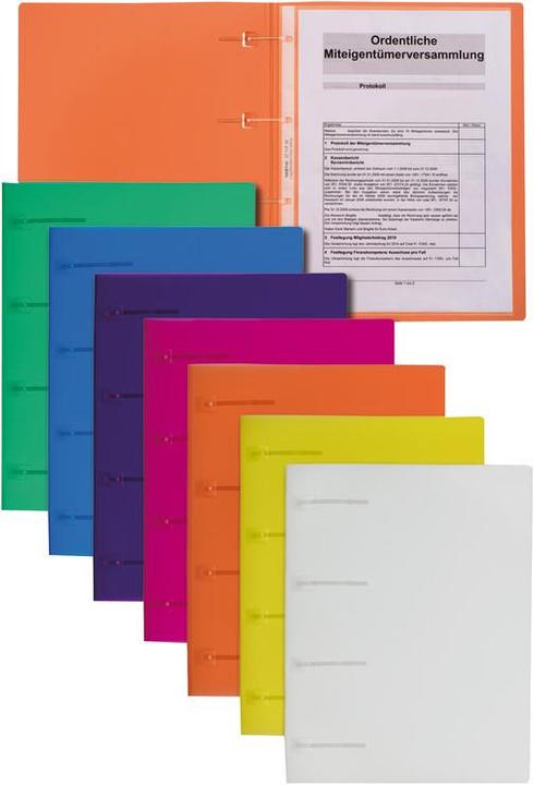 Image du produit Kolma Dossier de reporting Easy A4 XL 4 volets violet (A4, 1x)