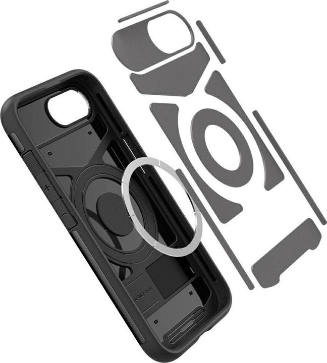 Produktbild Spigen Slim Armor MagSafe iPhone 16e Case - Black (Apple iPhone 16e)