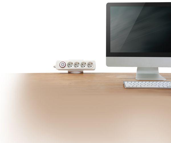 Image du produit Transmedia Supports de serrage pour blocs multiprises