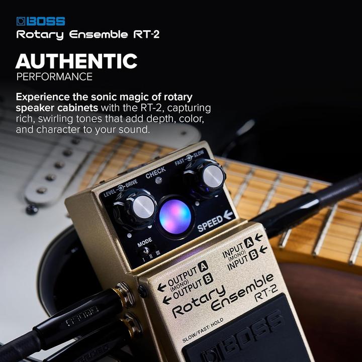 Produktbild BOSS (Electronics) Effektgerät RT-2 Rotary Ensemble (E-Gitarre, Keyboard)