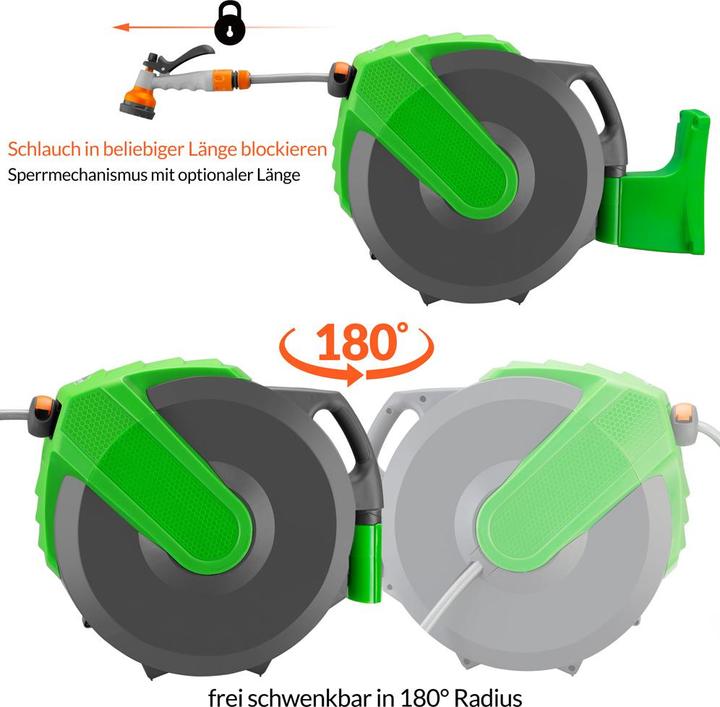 Produktbild Gardebruk Schlauchaufroller (30 m)