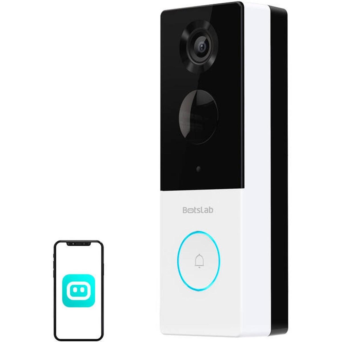 Botslab, Campanello + Citofono, Campanello video R801 3MP (WiFi)