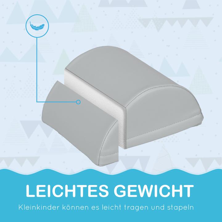 Image du produit Homcom Bausteinset Kunstleder, EPE Mehrfarbig