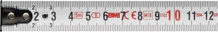 Produktbild BMI Rollmeter twoCOMP Chrom 8m (8 m)