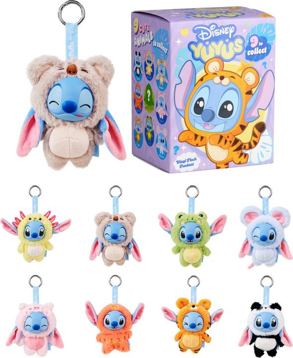 Actual product image Simba Disney - Stitch key ring (random model) (12 cm)