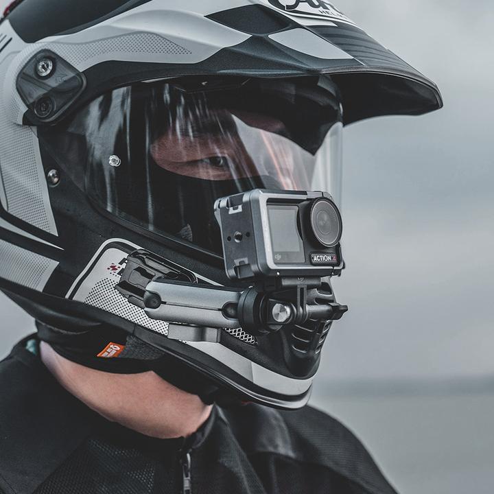 Actual product image Pgytech CapLock Action Camera Helmet Mount