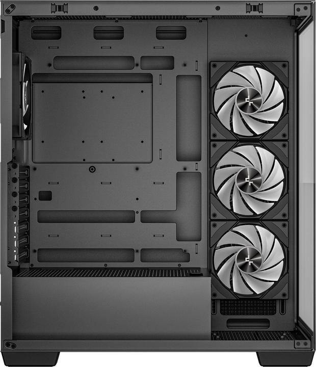 Actual product image Deepcool CG580 4F (schwarz, Tempered Glass x 2) (ATX, mATX, ITX)