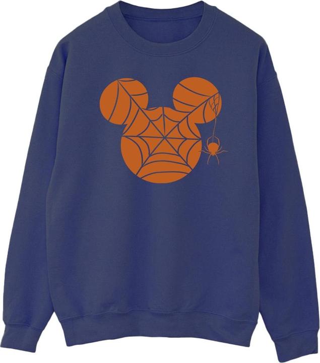 Actual product image Mickey Mouse Mens Cobweb Sweatshirt (M)