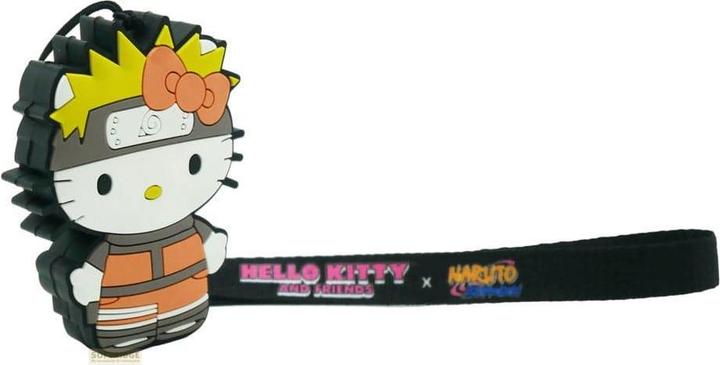 Actual product image Teknofun Naruto Shipudden x Hello Kitty PVC Keychain Hello Kitty Naruto