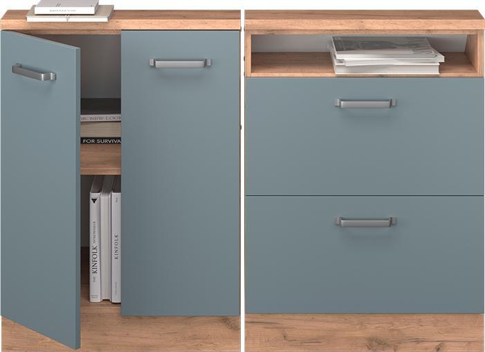 Produktbild Vicco Küchenschrank für Dachschrägen R-Line (120 x 46 x 81.60 cm)