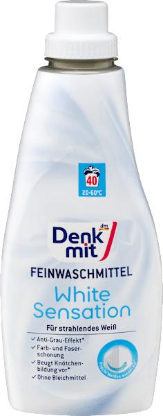 Produktbild dm Denkmit White Sensation (40 Waschgänge, Flüssigwaschmittel)