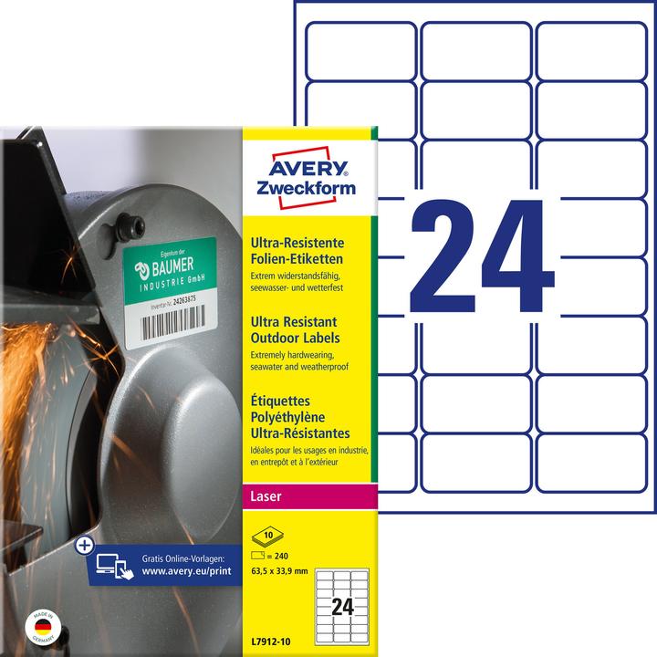 Produktbild Avery Folien-Etiketten