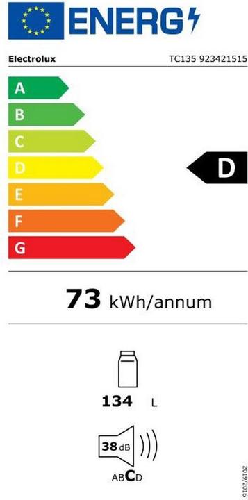 Energie-Label Electrolux TC135 (134 l)