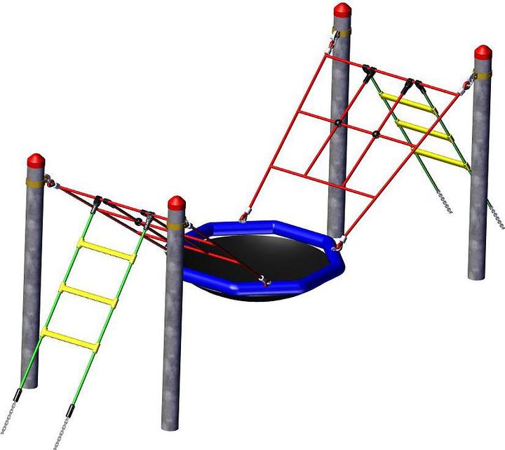 Produktbild Huck Seiltechnik Abenteuer-Wabennest