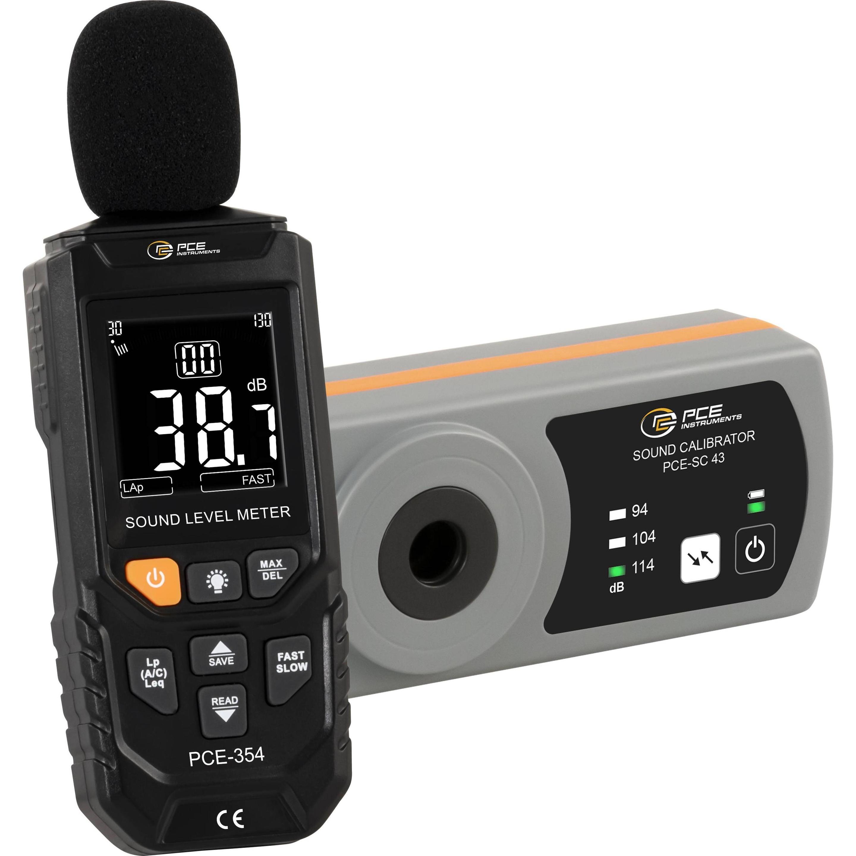 PCE Instruments, Misuratore di livello sonoro, Schallpegel-Messgerät