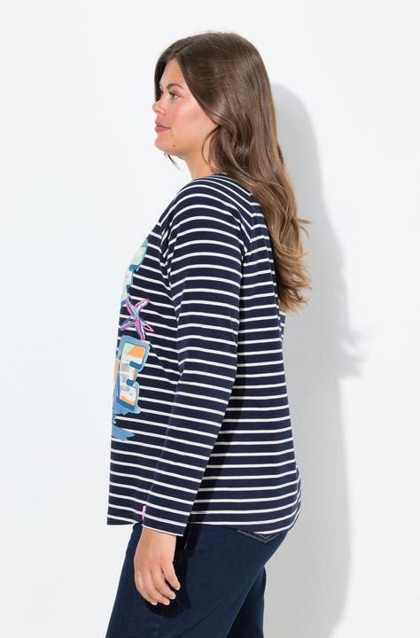 Produktbild Laurasøn Ringelshirt, Rundhalsausschnitt, Langarm (54)
