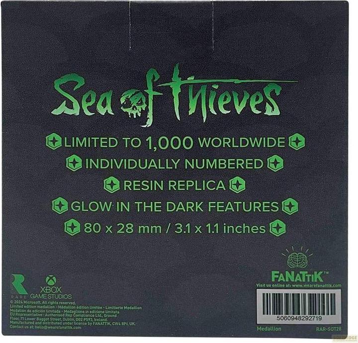 Produktbild Fanattik Sea of Thieves Replik Stronghold Key Limited Edition