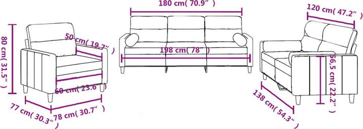 Produktbild vidaXL Gera (Polstergruppe)