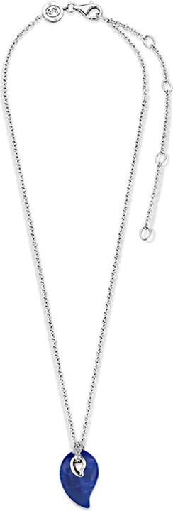 Immagine prodotto Ti Sento Milano Collana con pietra blu scuro 3918BL/45 (Argento 925, 48 cm)