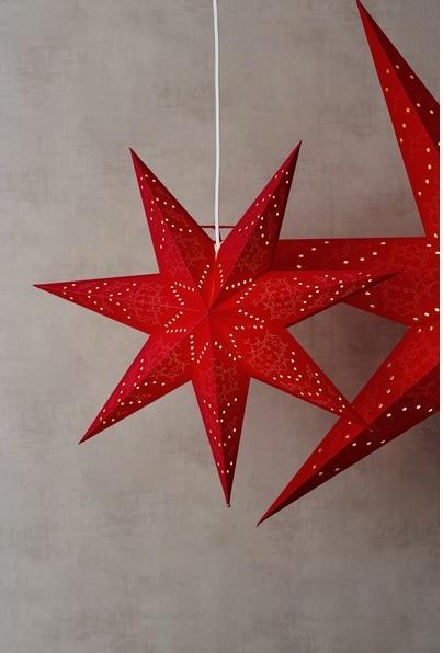 Produktbild Star Trading LED-Stern Sensy 51 cm, Rot