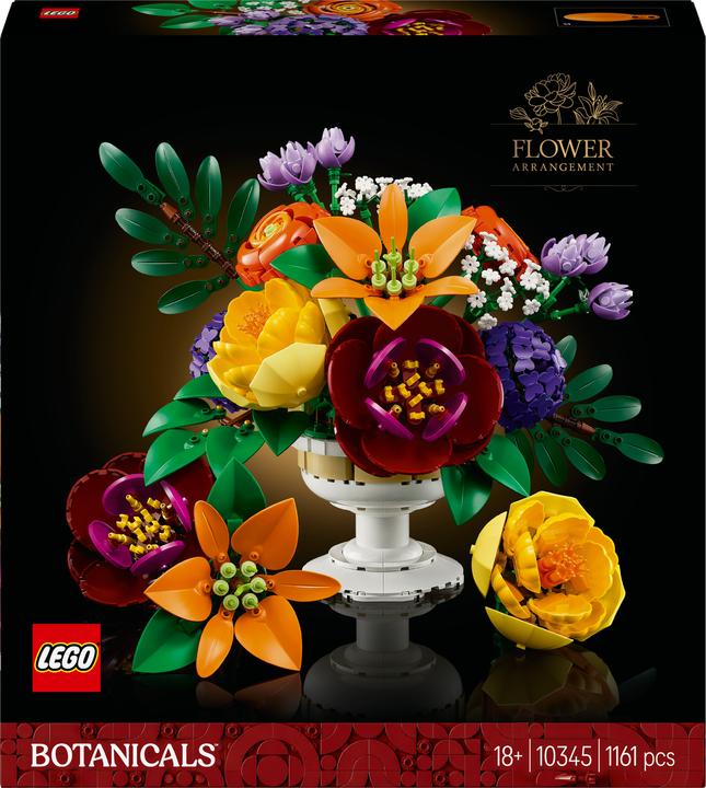 Actual product image LEGO Flower arrangement (10345, LEGO Botanical, LEGO Rare Sets)