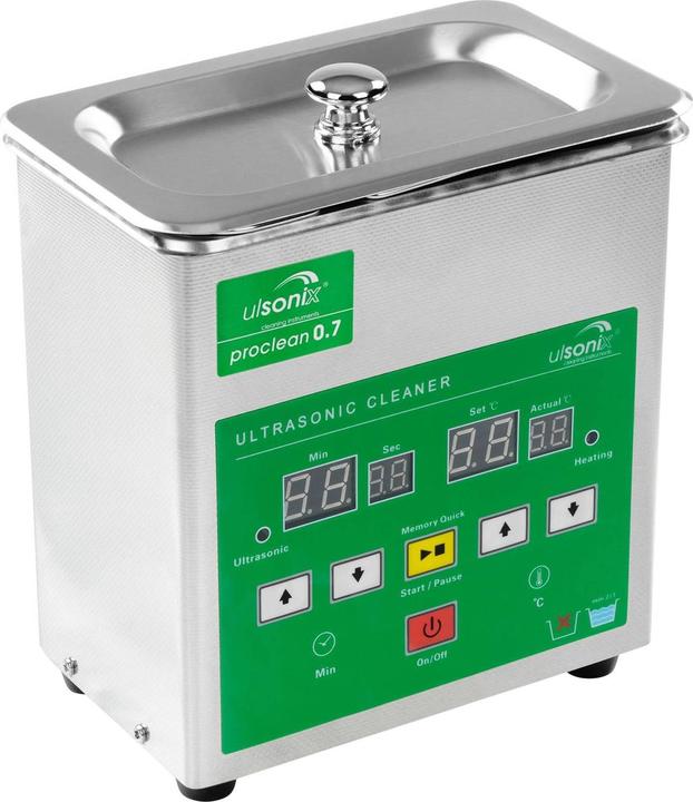 Produktbild Ulsonix Ultraschallgerät Edelstahl Ultraschallreiniger Ultraschallreinigungsgerät 0 7L (40 kHz, 0.70 l)