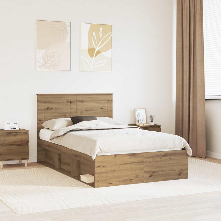 Image du produit vidaXL Modernes Bett (135 x 190 cm)