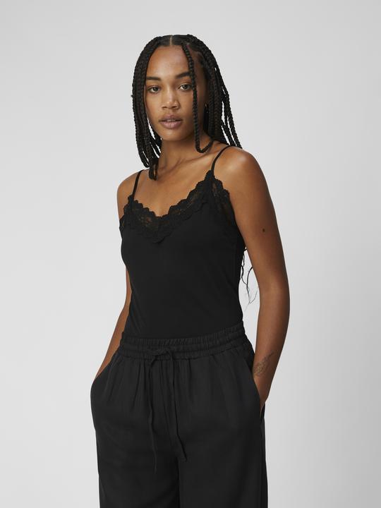 Actual product image Object Lace top without sleeves (S, M)