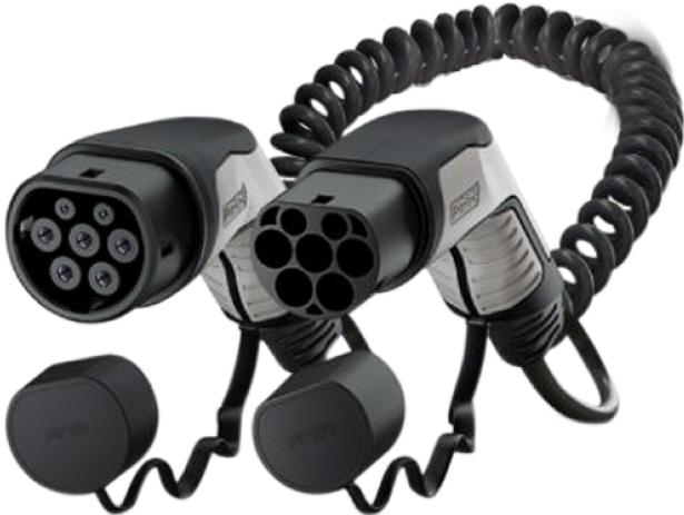 Actual product image Phoenix Contact Charging cable (Type 2, 26.60 kW, 32 A, 4 m)