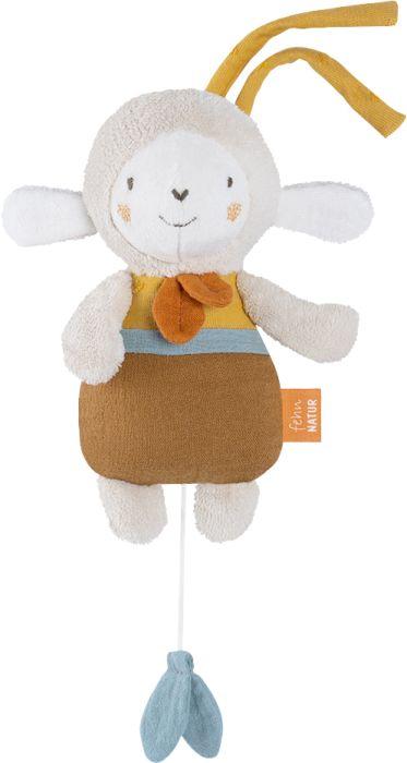 Actual product image Fehn Miniature Music Box Sheep NATURE