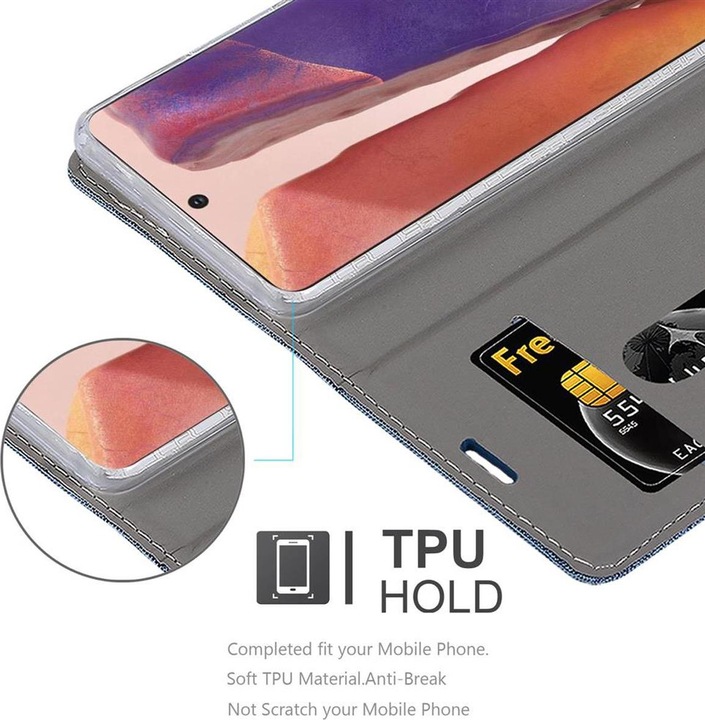Image du produit Cadorabo Couverture look jeans Book (Samsung Galaxy Note 20)