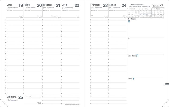 Produktbild Quo Vadis Agenda President Luna (1 Woche / 2 Seiten)