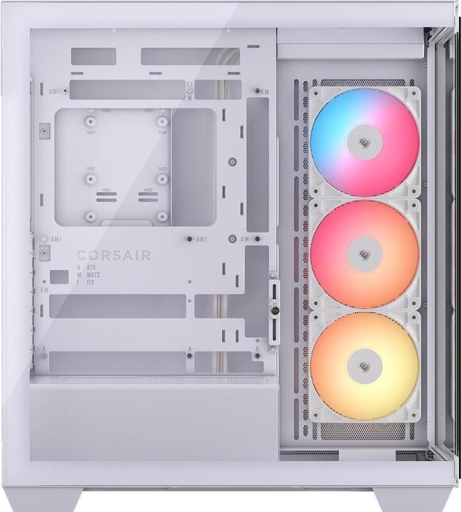 Produktbild Corsair 3500X RS-R ARGB WHITE MID (mATX, Mini-ITX, ATX, E-ATX)