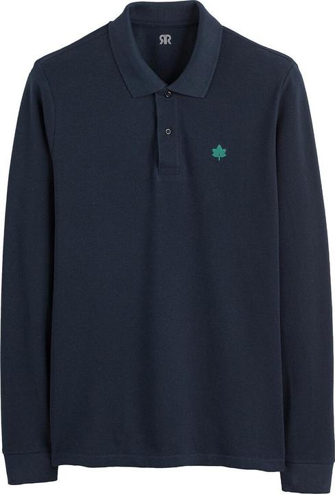 Produktbild La Redoute Collections Langärmeliges Poloshirt (XL)