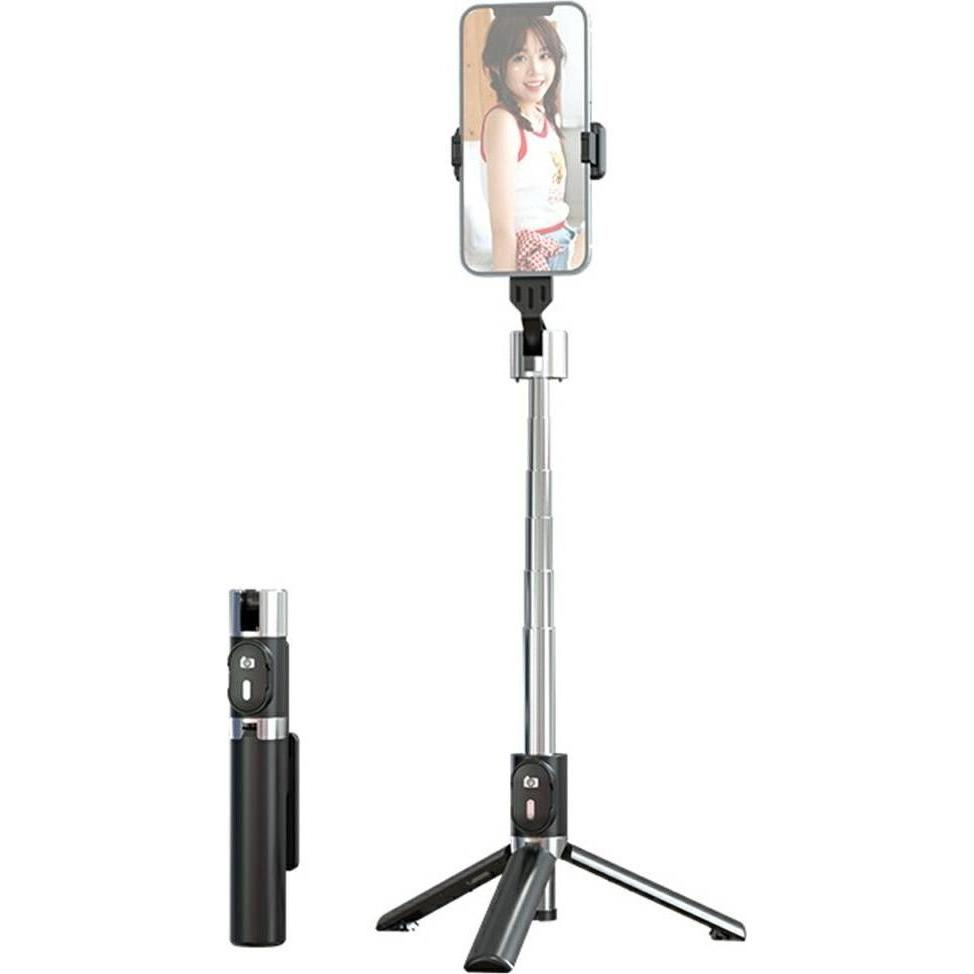 Thumbnail - Usams Selfie Stick ZB324 Mini Wireless czarny, Selfie Stick, Schwarz