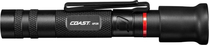 Actual product image Coast HP2R Rechargeable inspection lamp with focus and bite block (280 lm)