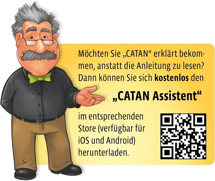 Actual product image Kosmos FKS6822620 - Catan - 3D Edition, board game, for 3-4 players, ages 10+ (DE edition) (German, 3 - 4 Players)