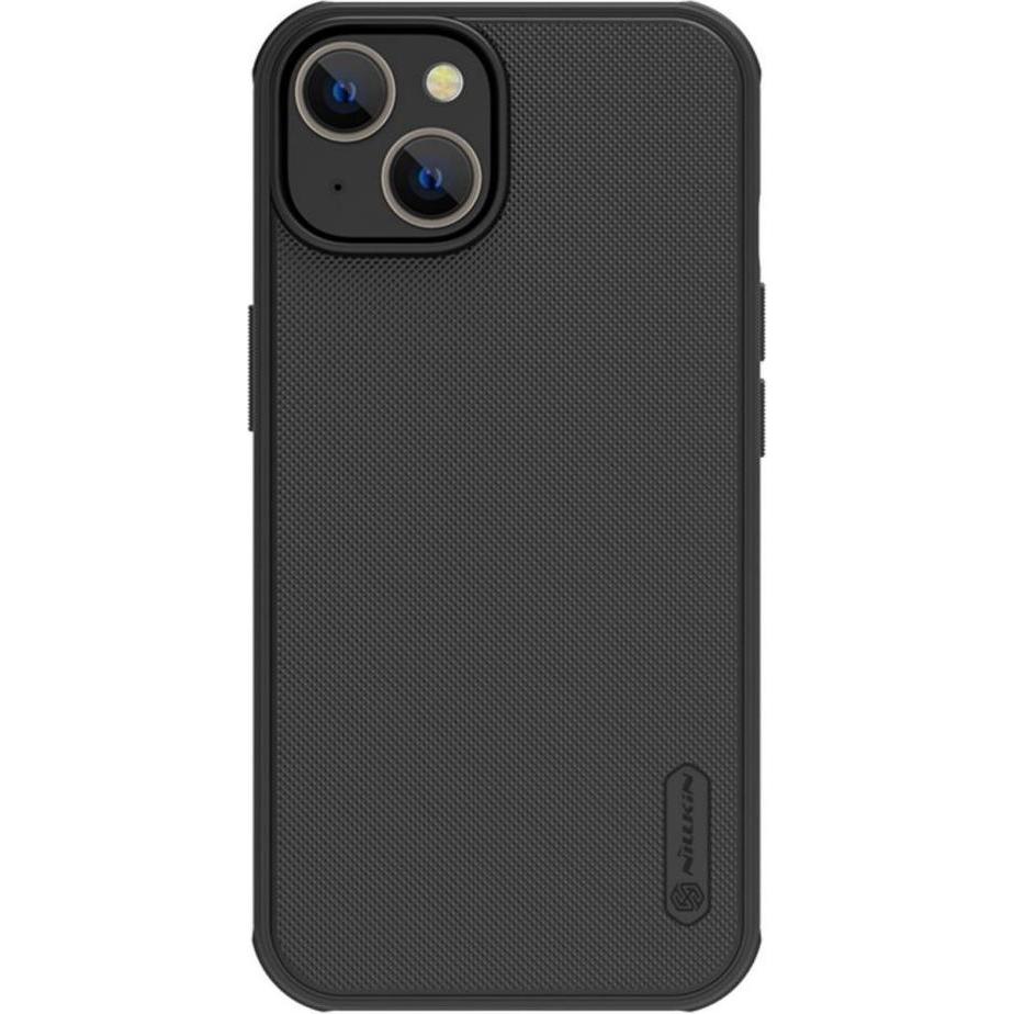 Nillkin Super Frosted Shield MagSafe Series Hülle (Apple iPhone 14 Plus), Smartphone Hülle, Schwarz