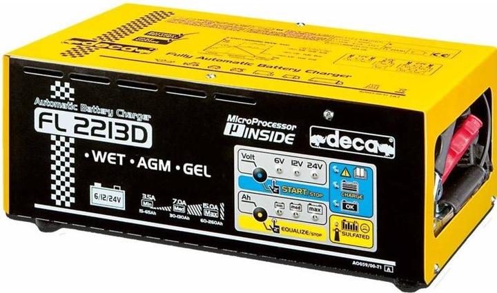 Actual product image Deca FL 2213D Acculader 6/12/24V - 22A