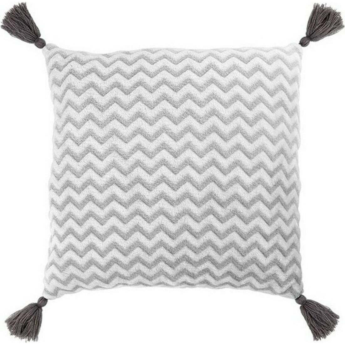 Natec, Dekokissen, Kissen Zick-zack (40 X 40 cm) 119635 Marineblau BigBuy Home (40 x 40 cm)