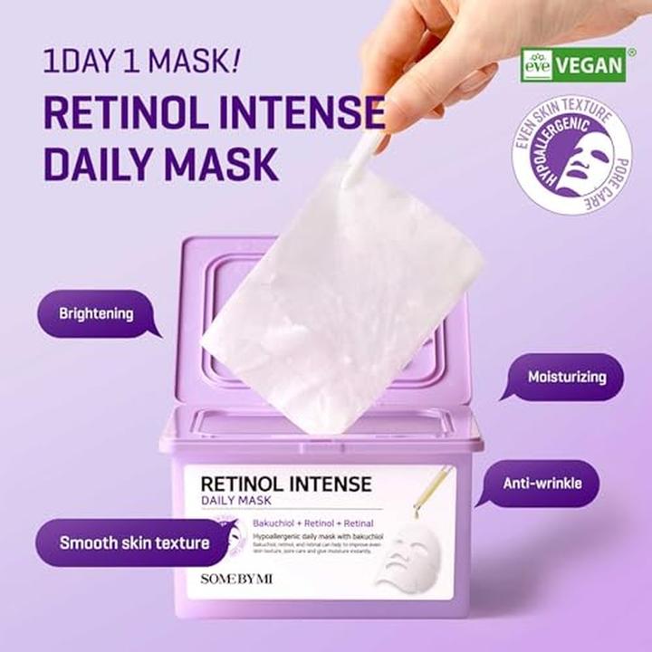 Actual product image Some By Mi Retinol Intense Daily Mask